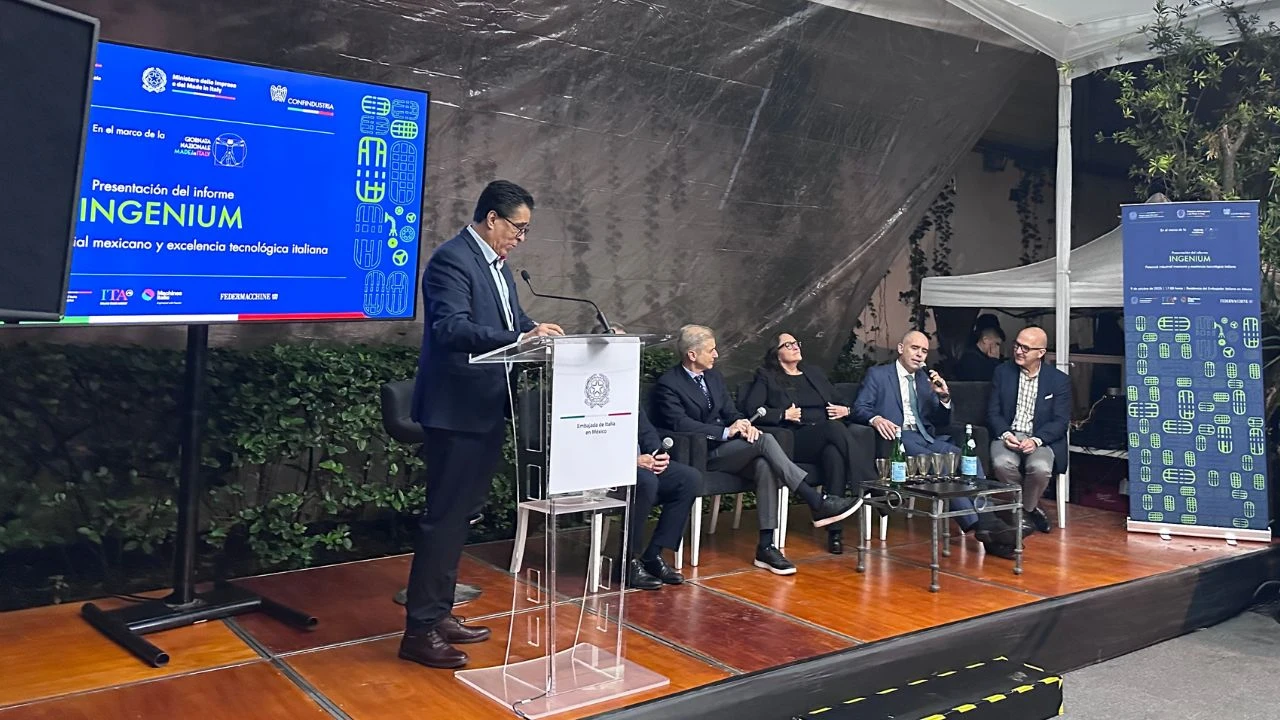 Italia impulsa su expansión industrial con México como aliado estratégico