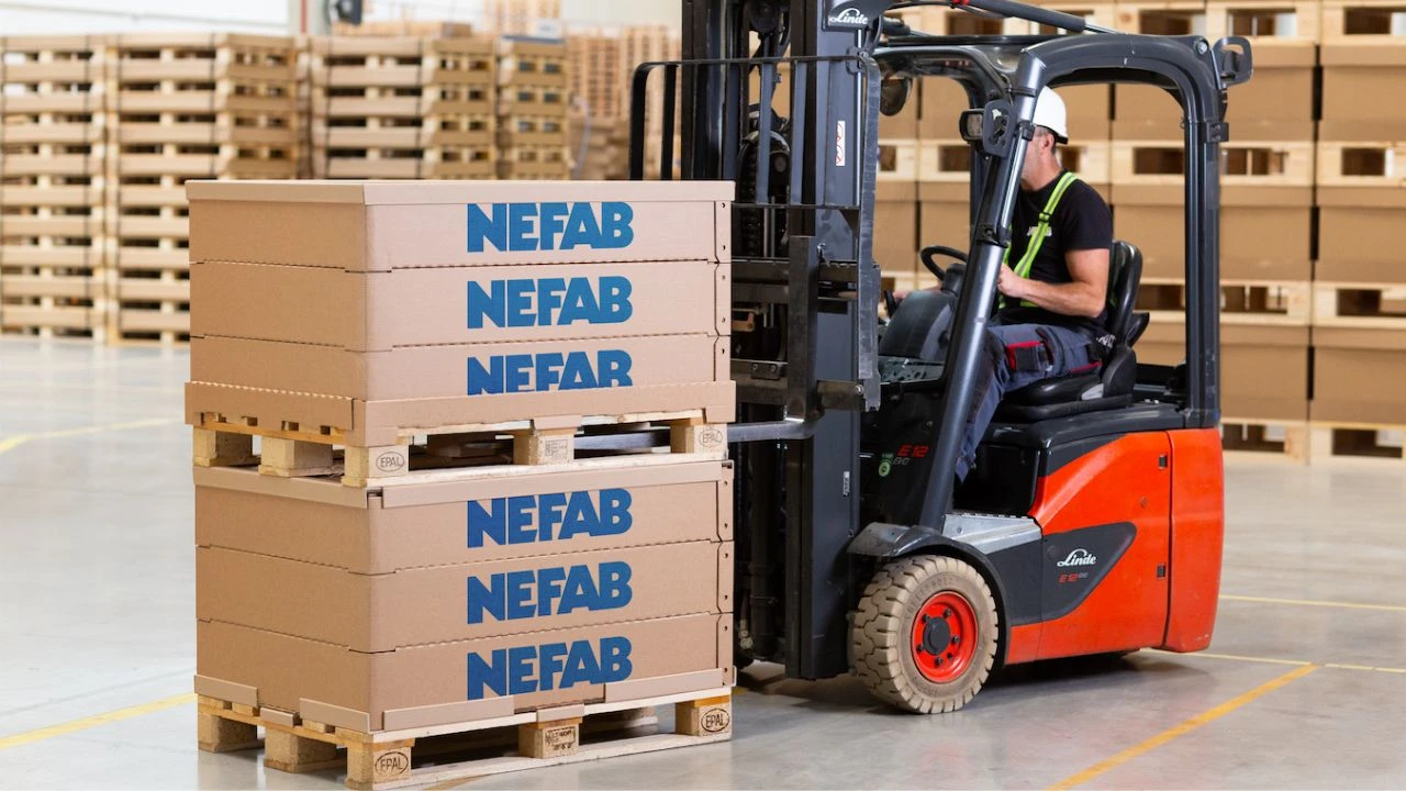 Presenta Nefab solución de embalaje sustentable