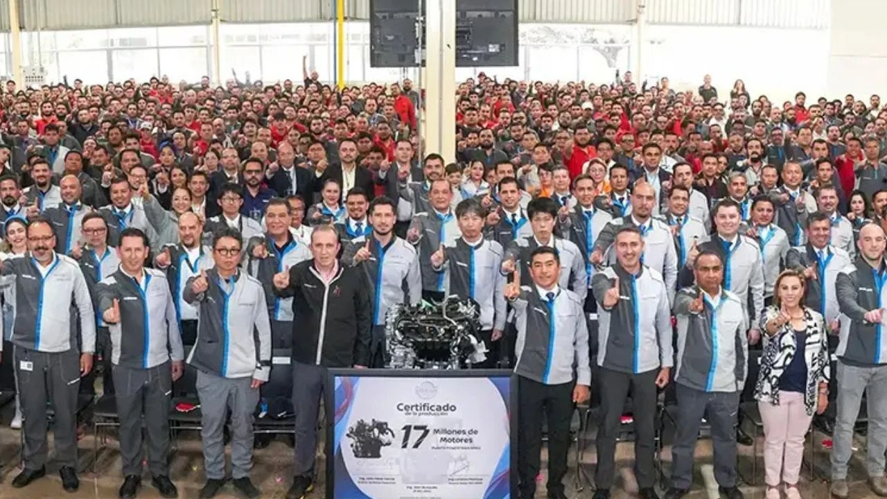 Alcanza Nissan 17 millones de motores