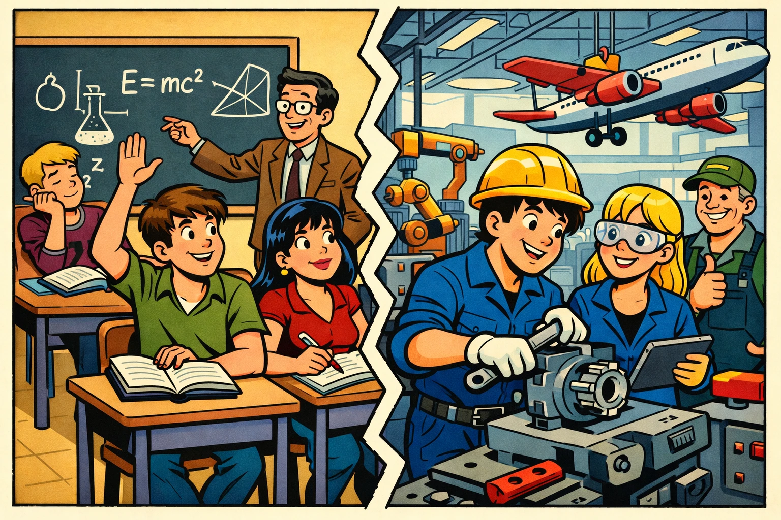 Educación dual: el puente que une el aula con la planta 