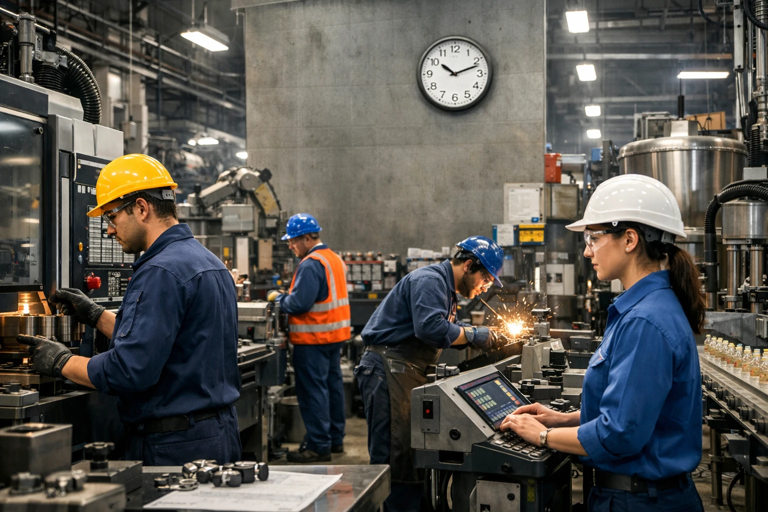 Cae producción manufacturera en enero 2026