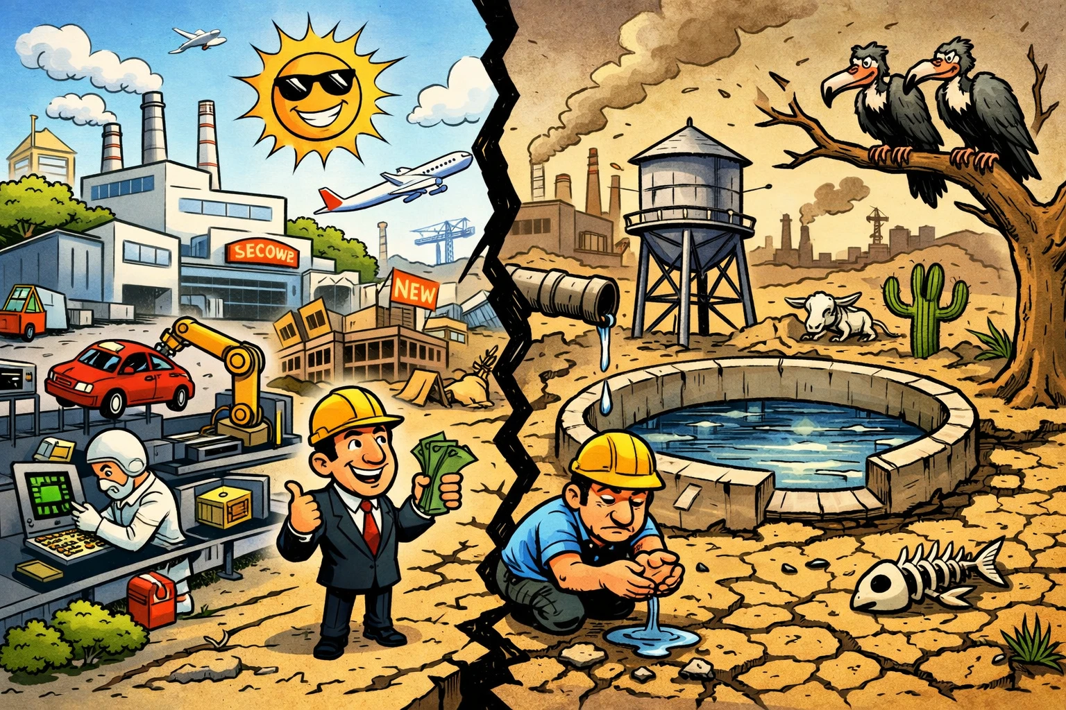 Agua: el recurso que puede frenar la industrial de México