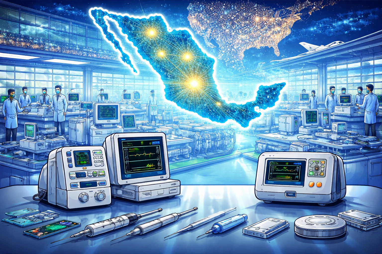 Dispositivos médicos: Un motor de la manufactura mexicana