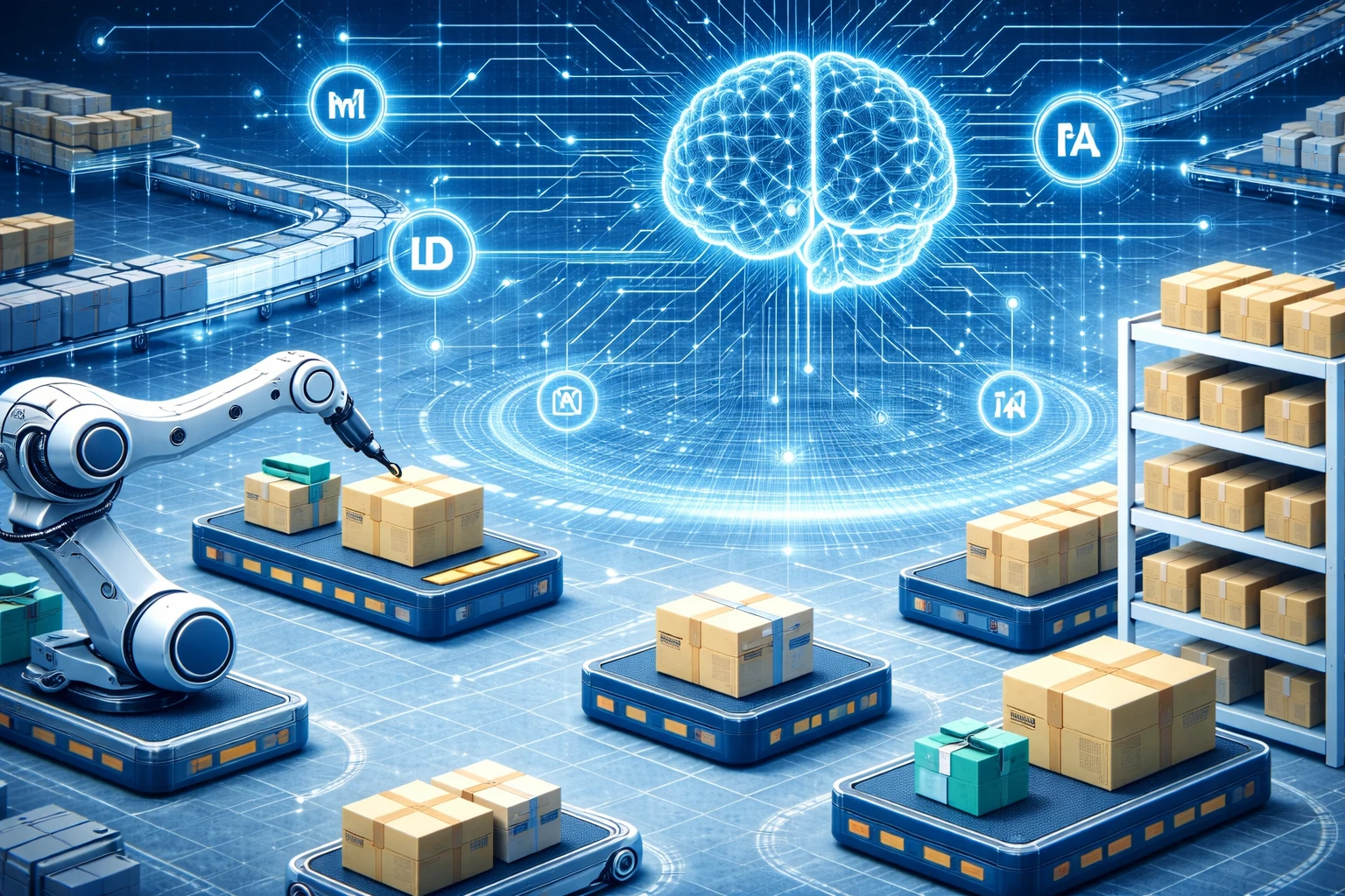 El almacén moderno y la capa de la IA