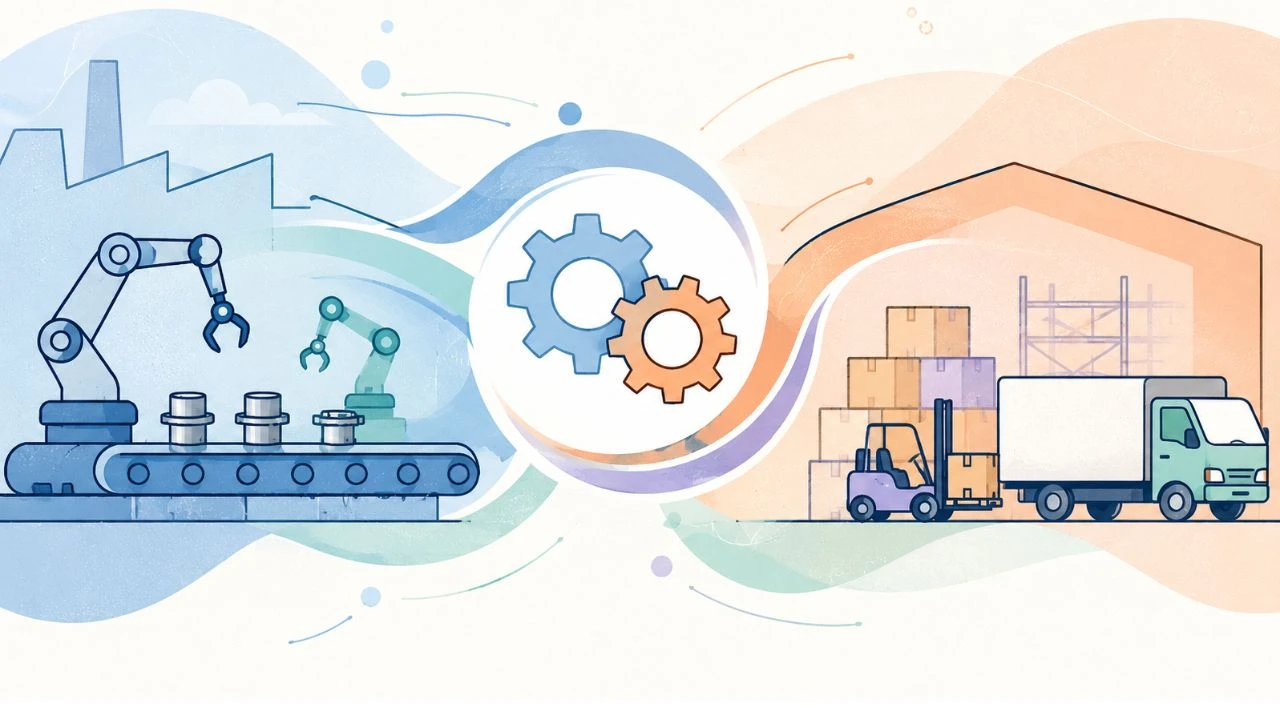 Manufactura y logística: la ventaja competitiva que nace de la coordinación