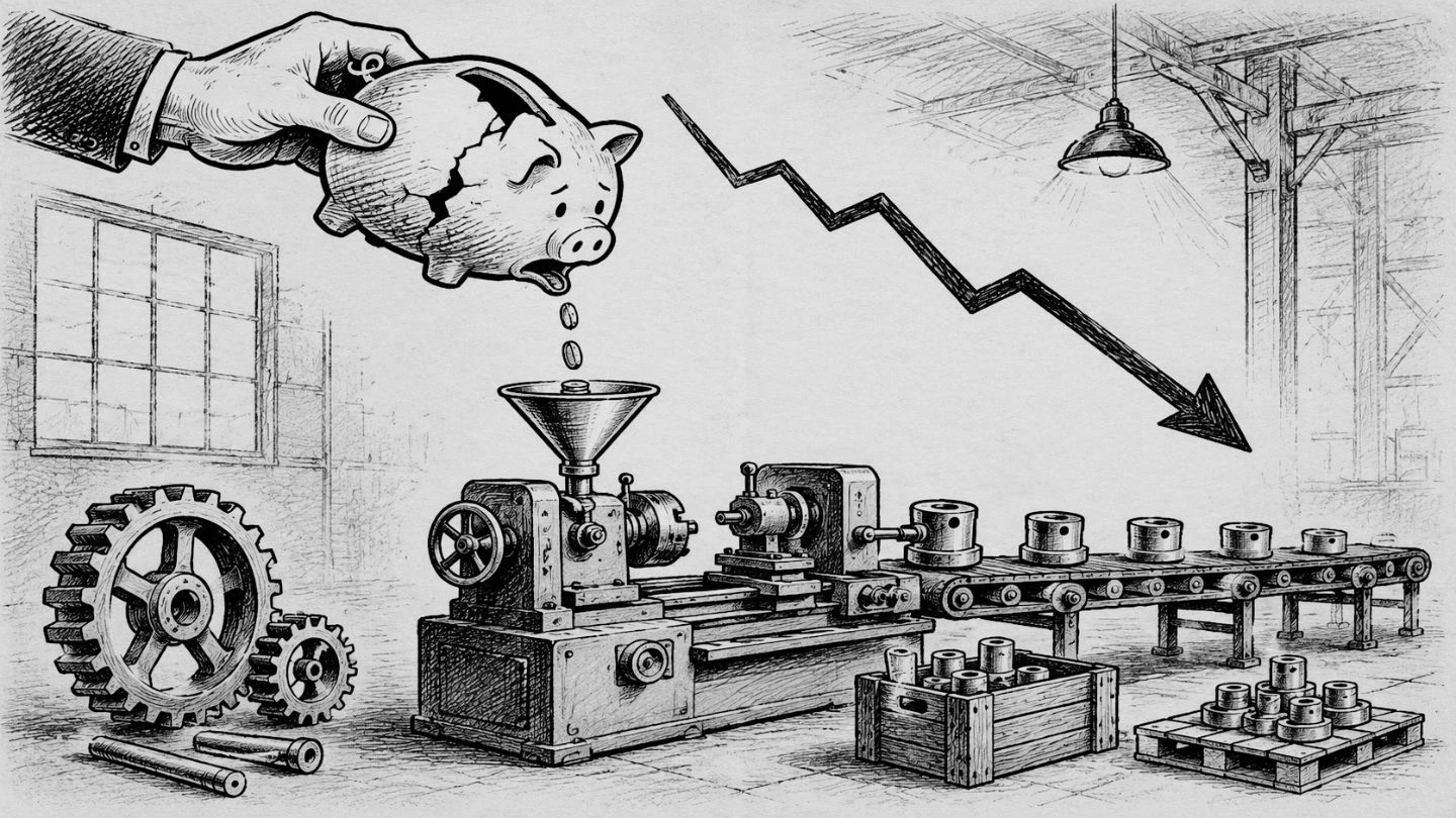El persistente déficit de inversión