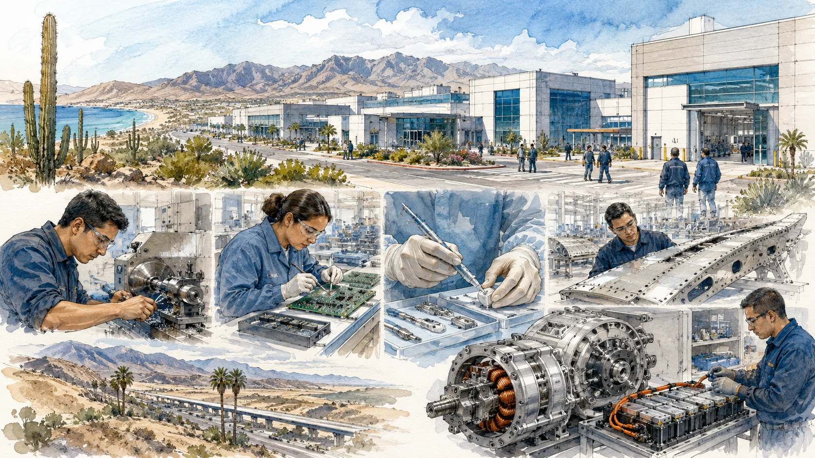 Baja California perfila 1,288 mdd en inversión privada para 2026